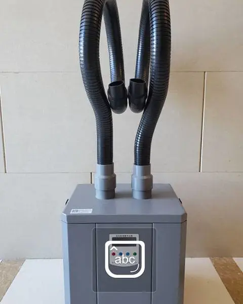 车间烙铁焊锡烟雾净化器 工业焊接烟尘吸烟机MKS-102A