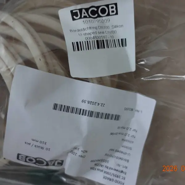 JACOB DN120 si 2mm原装进口管道交期快价格优
