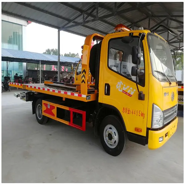 解放虎v蓝牌一拖二清障车 救援拖车 可按揭贷款