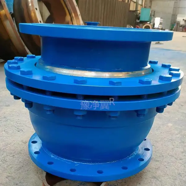 净翼管道连接器 不锈钢防沉降E型圆形金属球型补偿器DN1600法兰式