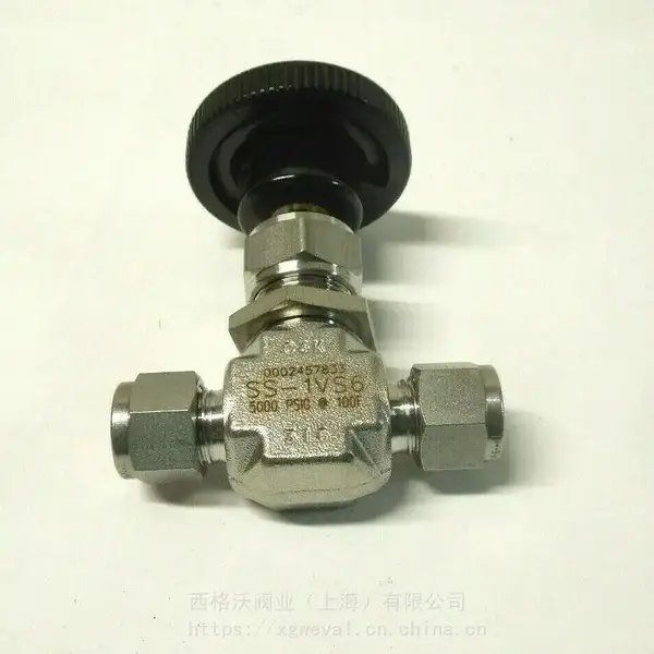 针形仪表阀 SS-1RS8卡套针形阀 不锈钢整体式阀帽针形阀