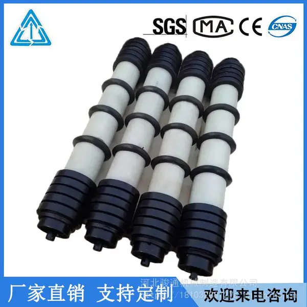梳型托辊 矿用托辊 防跑偏自清洁 螺旋输送机下平行滚筒 可定制