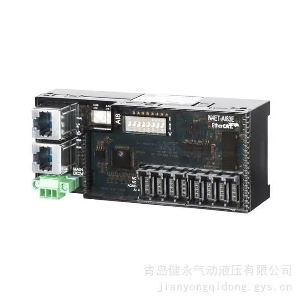 AJINEXTEK (AXT) EtherCAT 总线 8 通道模拟量输入远程 AIO 模块 N4ET-AI83E