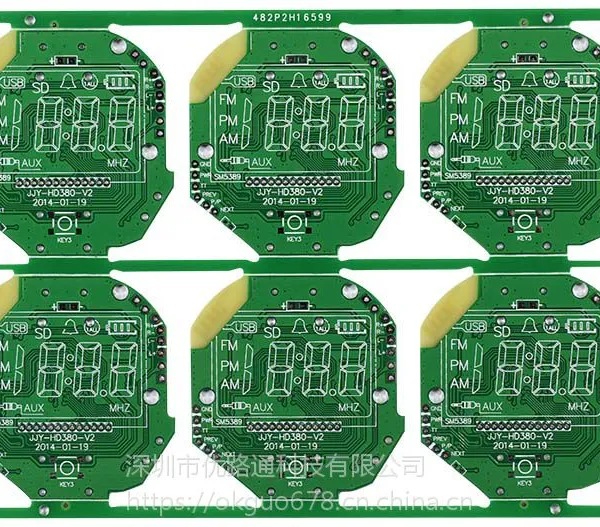 优路通供应PCB线路板铜厚达标 FR4