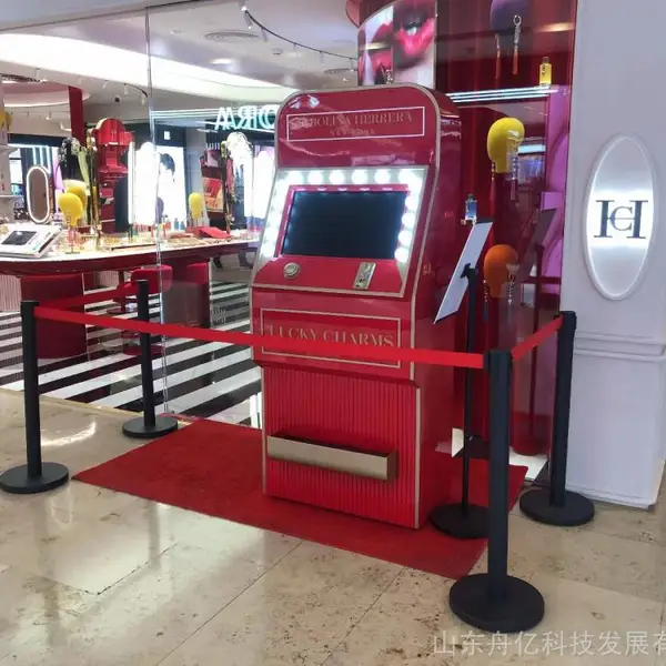 拉霸机 摇杆抽奖道具游戏机 打卡网红互动装置 游乐场设备定制