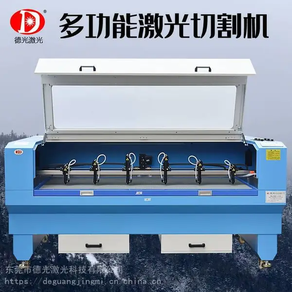 激光切割机木板激光切割机工艺木制品激光切割机四头激光切割机