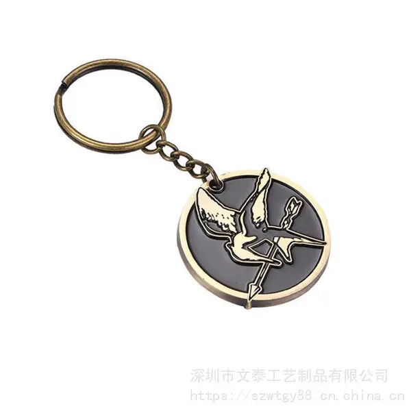 定做锌合金立体钥匙扣 找订做汽车车用钥匙扣挂件厂家