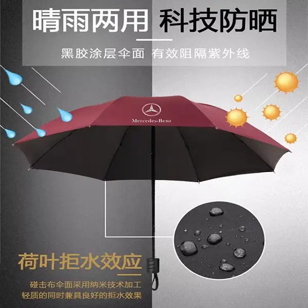 黑色雨伞定制logo长柄可印图案商务男酒店直柄晴雨伞订制广告伞