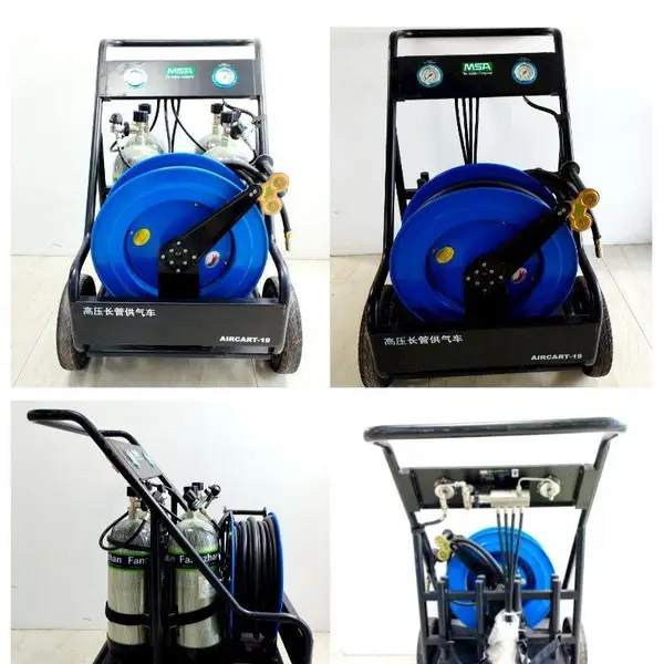 河北 梅思安 10252890 移动供气装置 4×6.8L 有表 2×30m送气管 2×普利梅有气瓶 有转换装置