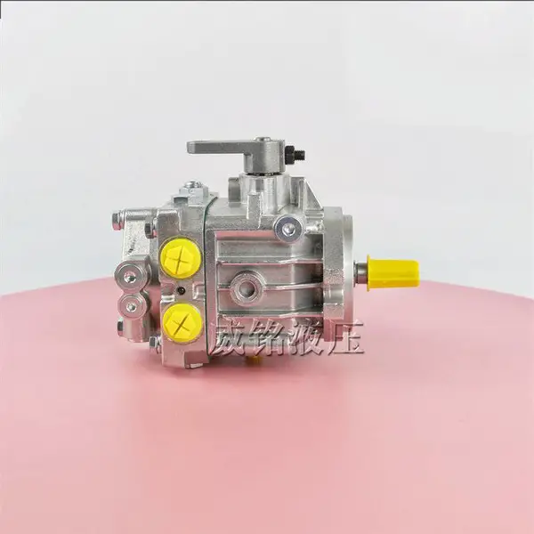 威铭液压1.3吨微型压路机柱塞变量行走泵液压泵
