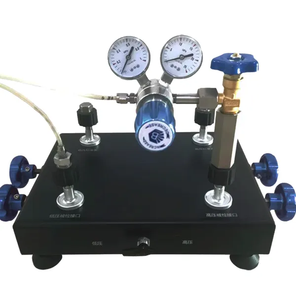 IQS830气体减压器校准器一体式气瓶减压阀检定装置高低压减压器校验台