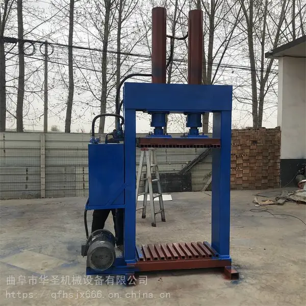 压缩农膜反光膜打包机 无门定制款液压打包机 华圣