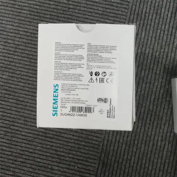 西门子监控继电器3UG4851-2AA40德国全新原装进口3UG4851-2AA40