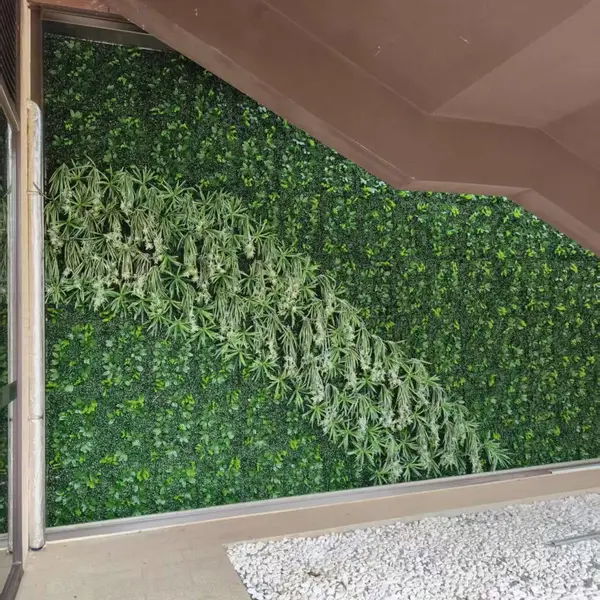 绿达品牌仿真植物墙247小尤加利形象墙景观墙绿化工程定制绿植