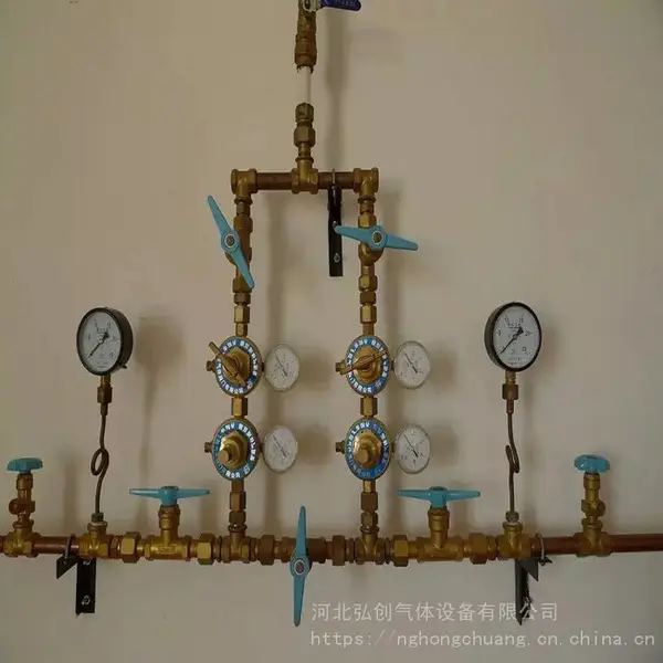 工业集中供气用HL型气体汇流排制造厂家河北弘创公司