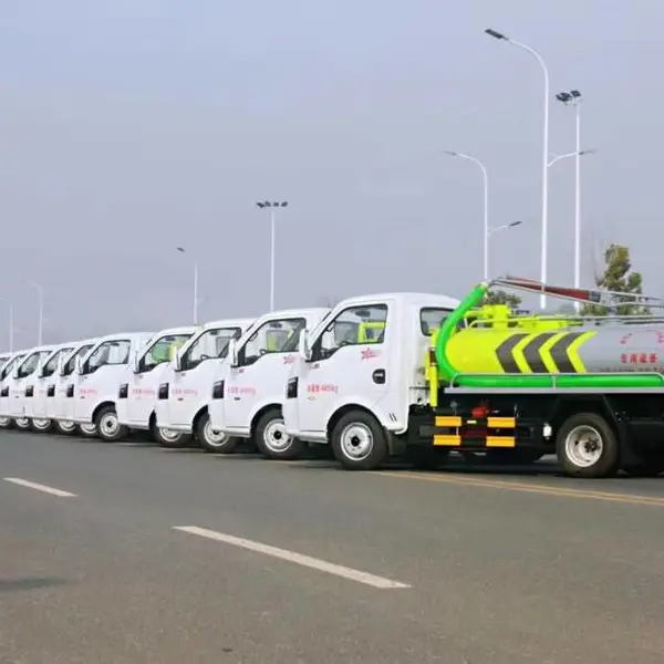 东风3方工厂沼液沼渣清理车 小型2方化粪池清理***车