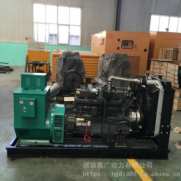 潍柴75KW千瓦无刷柴油发电机组 混凝土搅拌机专用固定式发电机