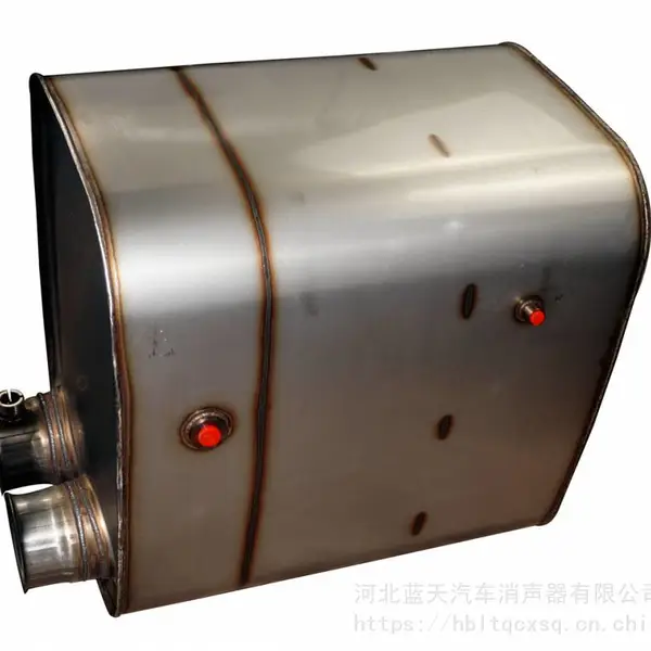 厂家直销蓝天消声器K26V0国四国五SCR后处理消声器总成排气系统配件定制消声器