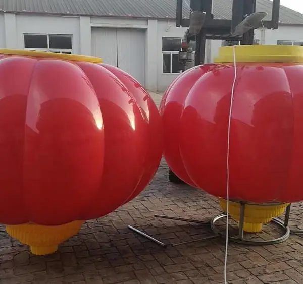 两米亚克力灯笼工厂 LED中国结 中国结灯笼厂家
