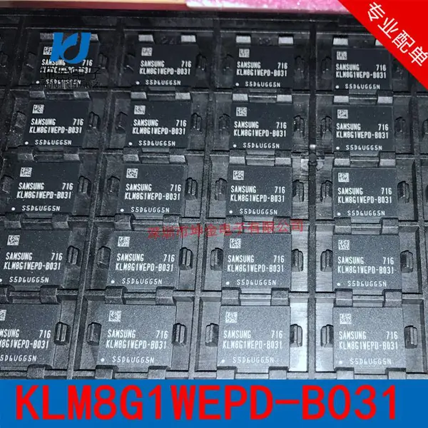 �ֻ� KLM8G1WEPD-B031 ԭ��ԭװ �ڴ�8G ����оƬKLM8G1GETF EME