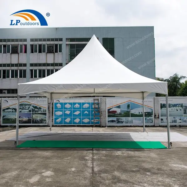 logo定制防水尖顶帐篷户外婚庆活动快速安装张拉蓬
