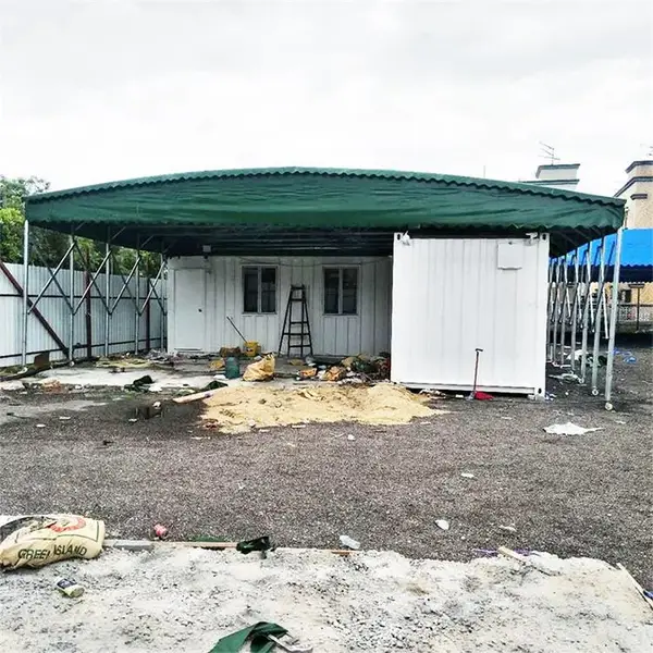 训练场遮阳棚 临时候场棚 衡阳南岳 搭建省事 XYNY-17