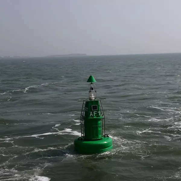 海洋航道浮标水质在线监测 太阳能警示灯浮标