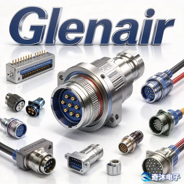 Glenair 800-006-06M7-10PN 航空连接器 压接端子高可靠