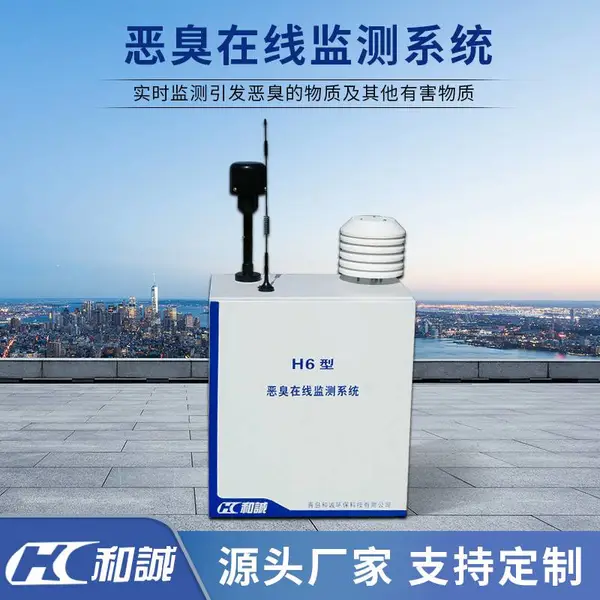 恶臭气体在线监测系统石油化工污水处理硫化氢氨气三甲胺实时检测仪器
