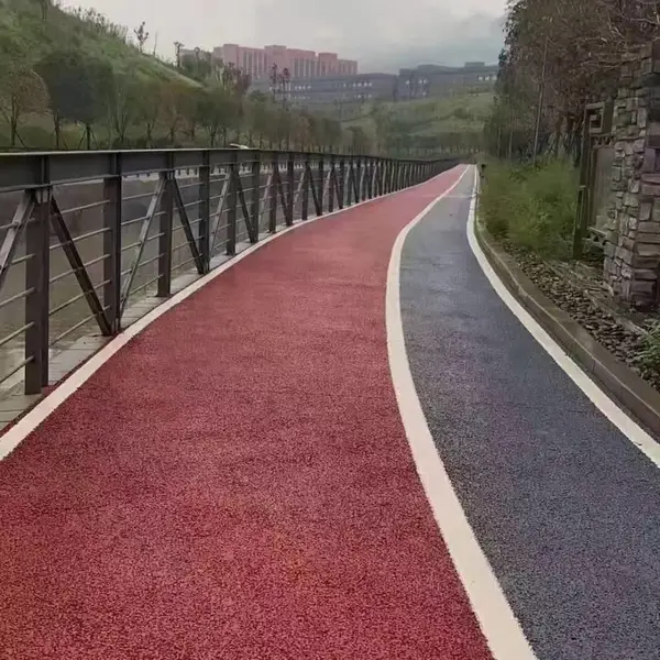 来宾忻城彩色透水混泥土压花地坪支持包工包料