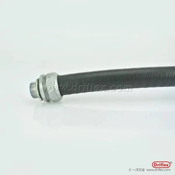 普利卡金属软管连接器,锌合金箱接头连接普利卡软管和电机