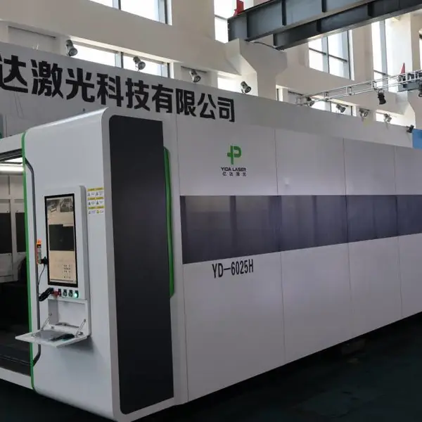 全包围金属激光切割机3KW-20KW 双平台交替切割