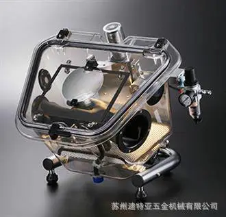 德国进口微型化石喷砂机 小型笔形喷砂工具 微型喷头 透明式喷砂机器