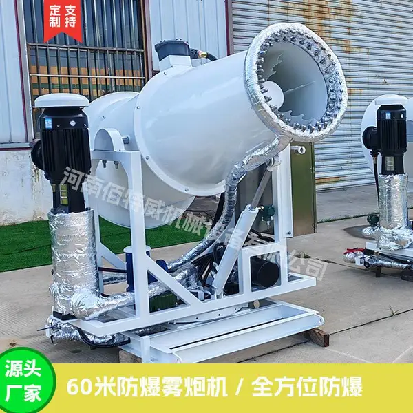 工业级70米防爆雾炮机BTW-FB70 降尘远程射雾器 焦化厂码头用雾炮机支持定制