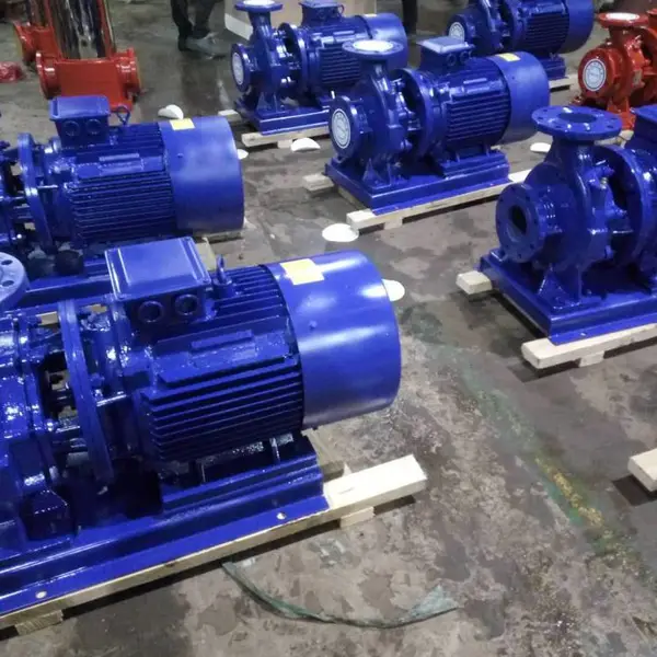 销售管道离心泵 ISW40-100 0.55KW 北京众度泵业供 铸铁材质