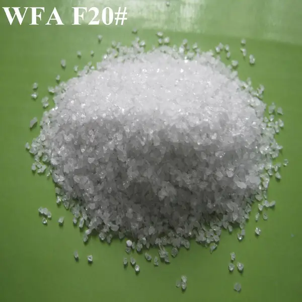 供应喷砂专用白色砂/白刚玉10目12目16目24目