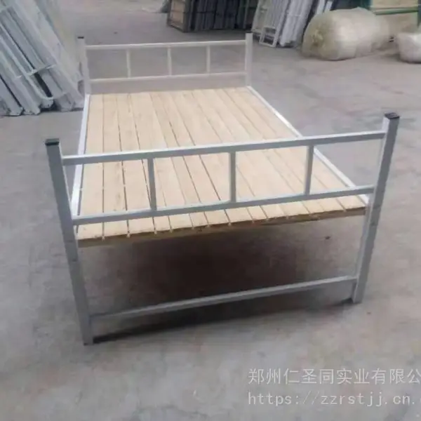 安阳防疫物资员工用床单层铁架床销售