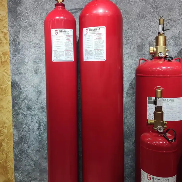 出口型IG541 GEMTEX IG541 国际FM/UL认证 20mpa 80L钢瓶系统