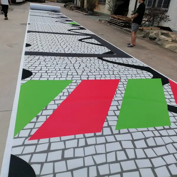 印花展览地毯 定图案地垫