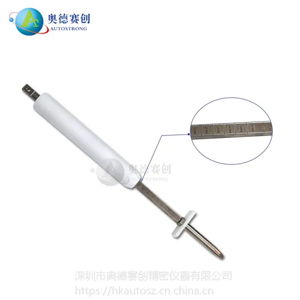 深圳12mm试验直指带75N推力实验设备测量仪器不锈钢制造