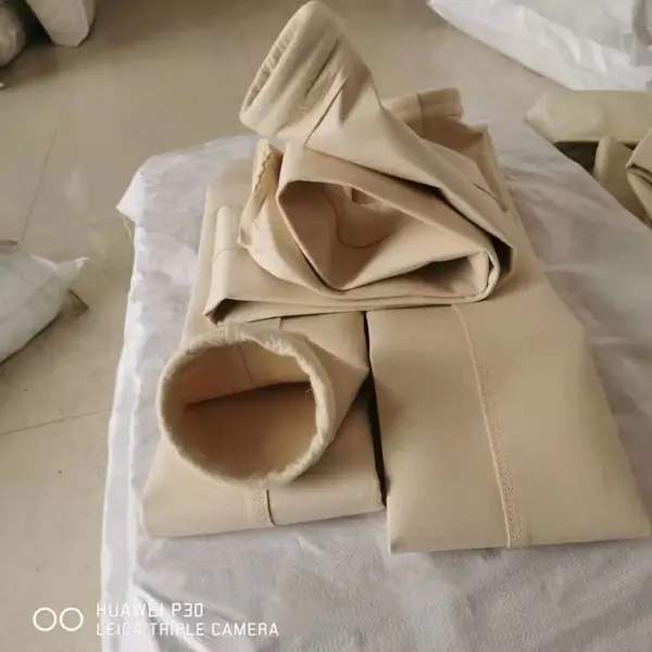 吸尘布袋木工集尘设备钢圈除尘布袋粉尘集可定制