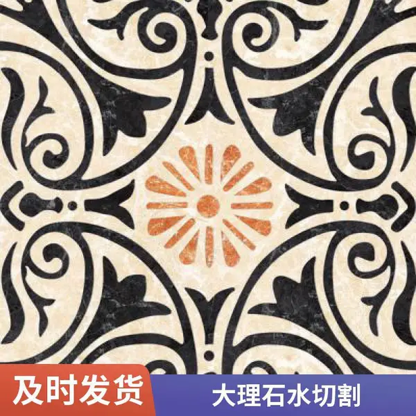 大理石水切割拼花加工 水刀切割陶瓷金属板材 异形雕刻镂空 深圳本地加工厂