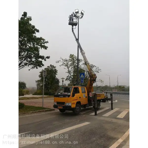 天河区程介村 东莞庄 东圃 岗顶吊车出租升降车路灯车登高车吊篮高空车出租电话