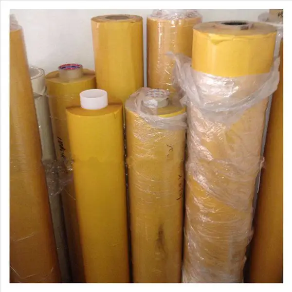 网格黄色玻璃纤维丝胶带 纤维布高温胶带 特氟龙喷涂胶带