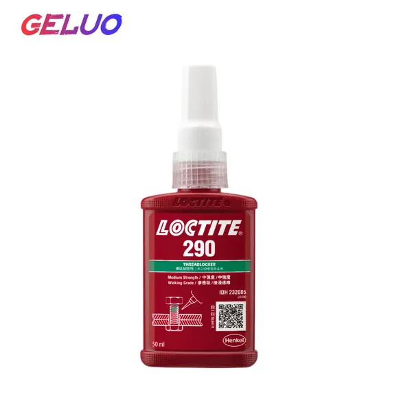 乐泰loctite290工业胶水 防水耐油渗透级厌氧胶 低粘度螺丝锁固胶