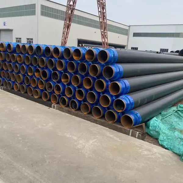 市政供热耐高温聚氨酯直埋输送保温管生产定制