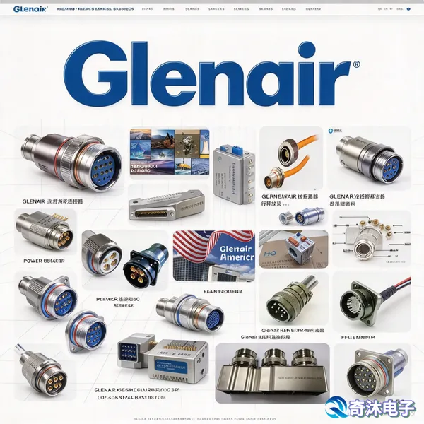 Glenair 805-004-22NF15-200SC 航空连接器 卡扣自锁 原厂代理商