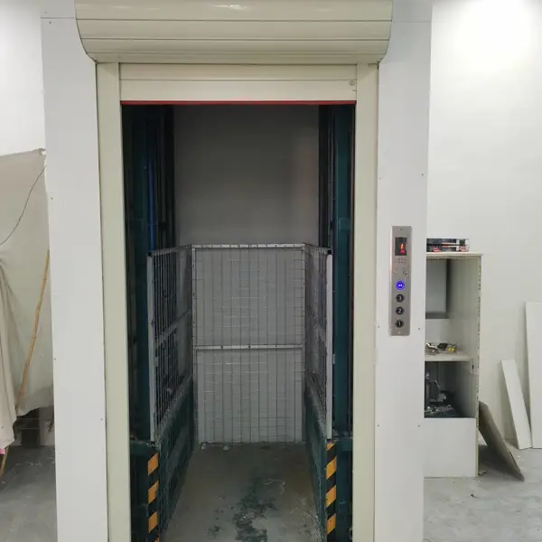 河南顺举智能 南阳室內导轨液压货梯 升降 酒店饭店提升机 家用电梯传菜机