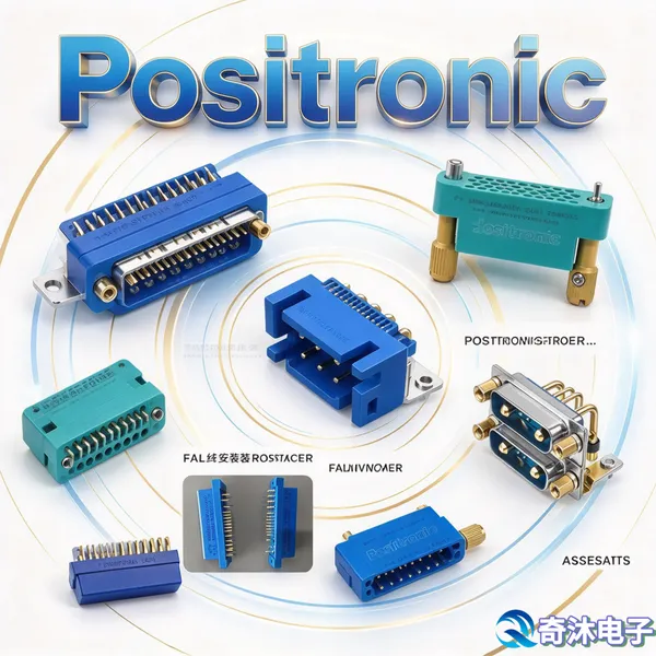 Positronic DD15S100E2S/AA-15 航空连接器 螺纹锁紧结构 军标品质