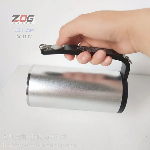 九江防爆强光灯GMD5101手提式探照灯XBY4400 LED固态应急灯现场照明灯